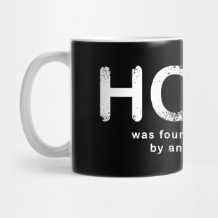 Finding Hope, Disenchantment, Text art Mug